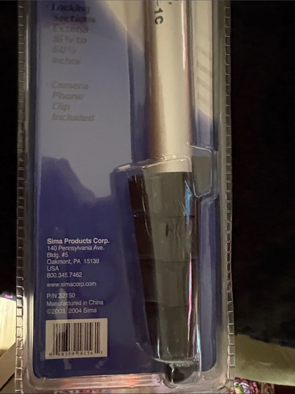 New Sima SMP-1C Monopod for Digital Cameras and CamCorder